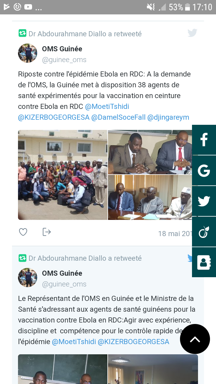 La Guinee prête main forte à RDC Congo