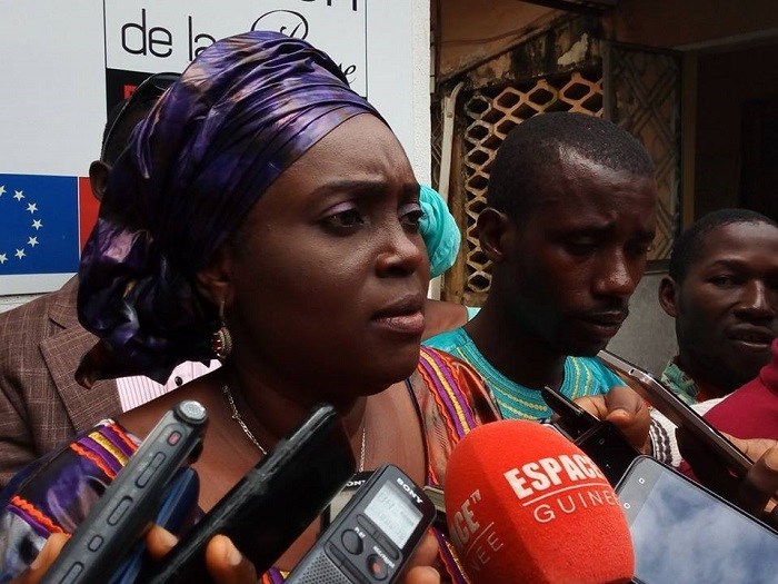 Kadiatou Bah à Aboubacar Soumah du SLECG : « je l’invite de se retourner à l’école syndicale »