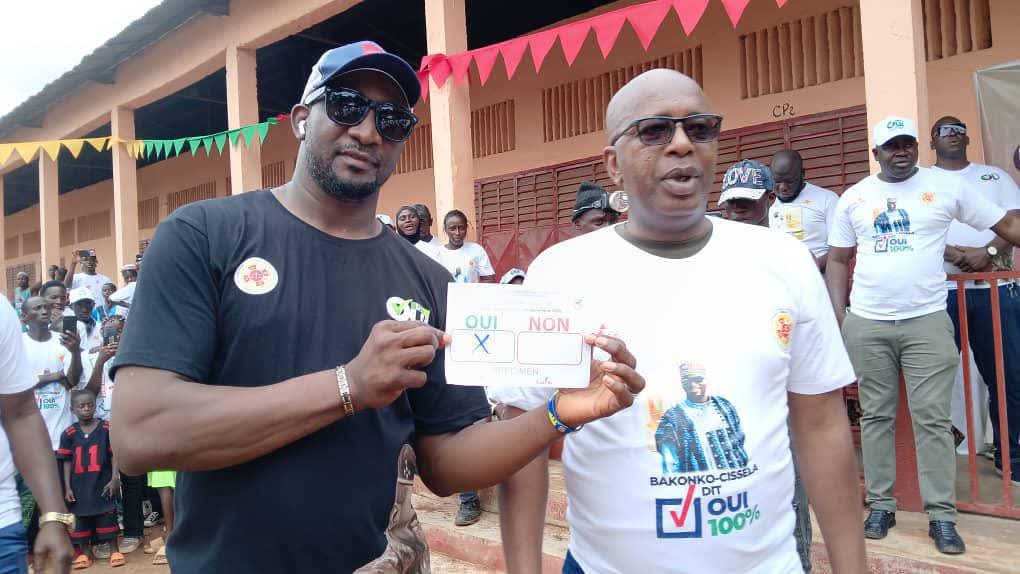 Référendum du 21 septembre 2025 : le président du mouvement Quatre Étoiles pour l’émergence mobilise Bakonko-Cisséla en faveur du « Oui »