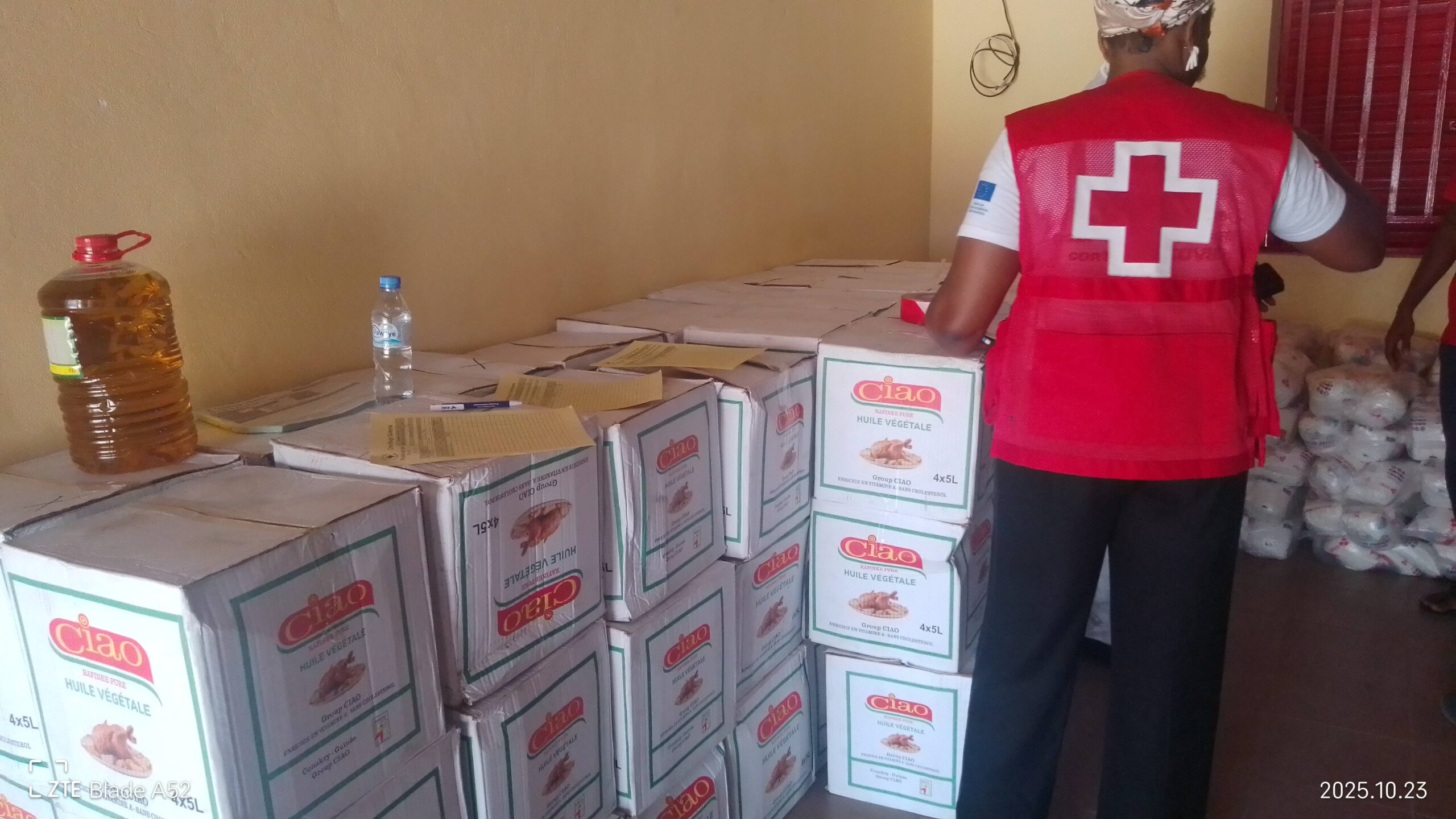 Inondations à Conakry : la Croix-Rouge française vole au secours de 1 200 ménages sinistrés