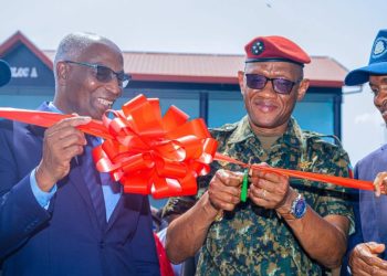 Conakry : Inauguration de la caserne de la Compagnie Mobile d’Intervention et de Sécurité (N°22) de Cimenterie