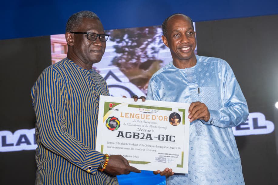 Lengué d’or 2025 : la société minière AGB2A-GIC d’Ahmed Kanté soutient la 9è édition du prestigieux trophée du football guinéen