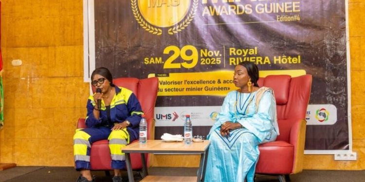 Mines Awards Guinée 2025 : Kadjatou Doumbouya sacrée Femme la plus résiliente du secteur minier