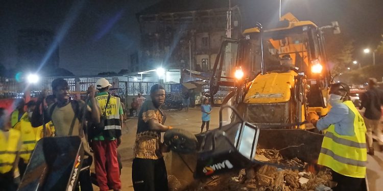 Conakry : l’ANASP poursuit ses opérations nocturnes pour assainir la capitale avant l’investiture présidentielle