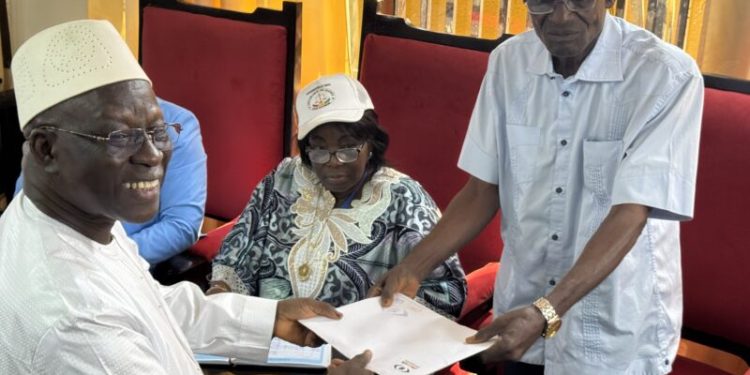 Cour suprême : l’ONASUR dépose son rapport de supervision du scrutin présidentiel