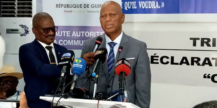 Présidentielle 2025 : le président de la HAC salue la maturité des journalistes guinéens