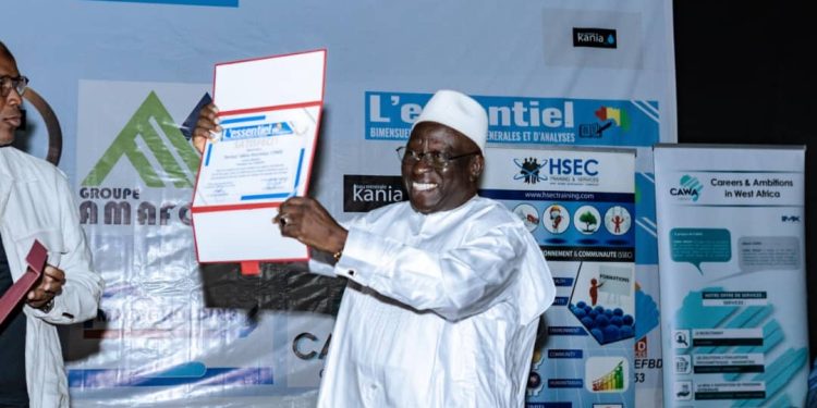 Conakry : Dr Sékou Kouréissy Condé honoré au Gala de l’Excellence