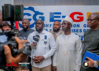 Conakry : le ministre Mory Condé échange avec le Patronat guinéen