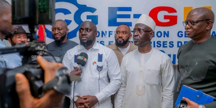 Conakry : le ministre Mory Condé échange avec le Patronat guinéen