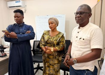 Ramadan : le couple Bangoura rend une visite de courtoisie à Ahmed Kanté