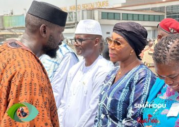 Conakry : Retour triomphal du Président Mamadi Doumbouya