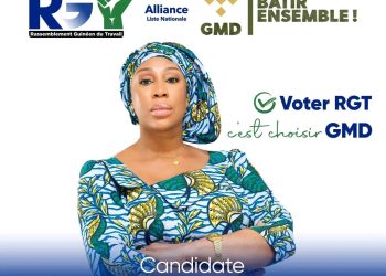 Élections législatives et communales : Fatoumata Camara candidate sur la liste nationale de l’alliance RGT-GMD