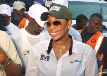 Kindia/Komoyah : une marée humaine mobilisée pour soutenir la candidature de Fatoumata Camara
