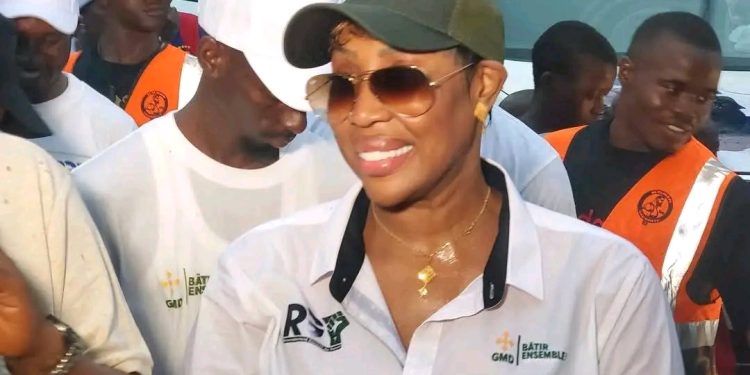 Kindia/Komoyah : une marée humaine mobilisée pour soutenir la candidature de Fatoumata Camara