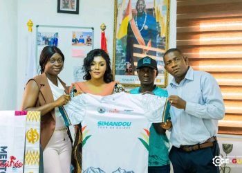 Première édition du Simandou Tour de Guinée 2026 : les organisateurs rencontrent Maria Diané