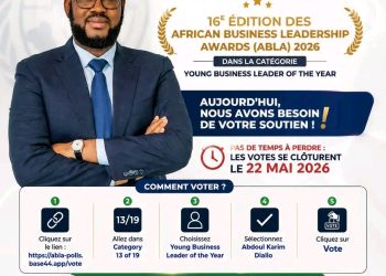 Seizième édition des African Business Leadership Awards : l’Ambassadeur Mamadou Bhoye Baldé soutient la candidature d’Abdoul Karim Diallo