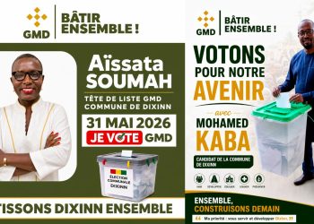 Élections législatives et communales : Aïssata Soumah et Mohamed Kaba portent les couleurs de la GMD à Dixinn