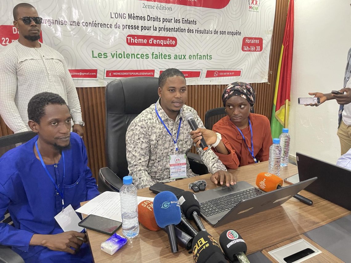 Guinée : l’ONG « Même Droit Pour les Enfants » présente ses réalisations