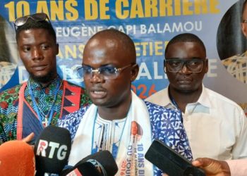 Conakry : le journaliste Eugène Capi Balamou célèbre ses 10 ans de carrière professionnelle