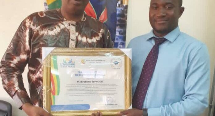 Entrepreneuriat étudiant en Guinée : Ibrahima Sory Cissé salué pour son soutien au premier CUEG à Conakry