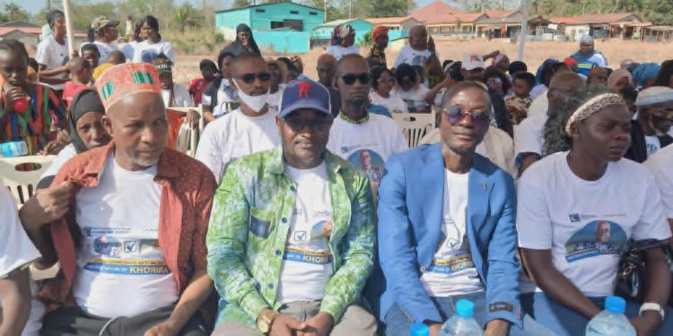 Campagne électorale à Khorira : le PCDIC mobilise les citoyens derrière son candidat Abdoulaye Camara