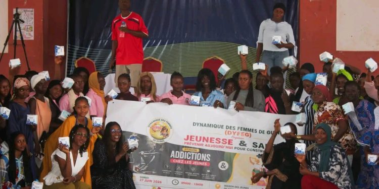 Coyah : la DYFEG sensibilise les jeunes sur les dangers des addictions