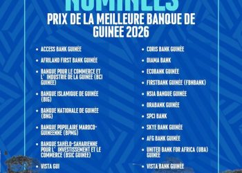 SIFIMBAM GUINEAN BANKING AWARDS 2026 : La finance guinéenne célèbre enfin l’excellence (Voir ci-dessous les entreprises en compétition dans le secteur de la banque)