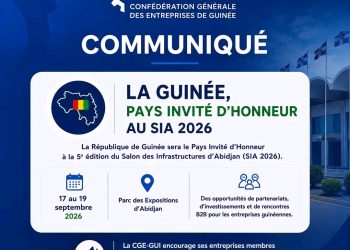 SIA 2026 : la Guinée, Pays Invité d’Honneur au Salon des Infrastructures d’Abidjan