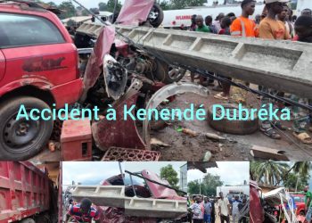 Dubréka : un accident de la circulation fait deux blessés graves à Kenendé