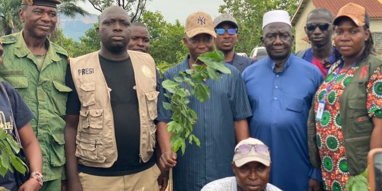Moribayah : la FEGEDEG lance officiellement une campagne de reboisement de dix hectares