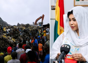 Éboulement à la décharge de Dar-es-Salam : Maria Diané exprime sa compassion aux victimes