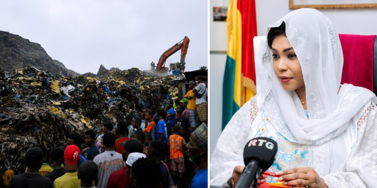 Éboulement à la décharge de Dar-es-Salam : Maria Diané exprime sa compassion aux victimes