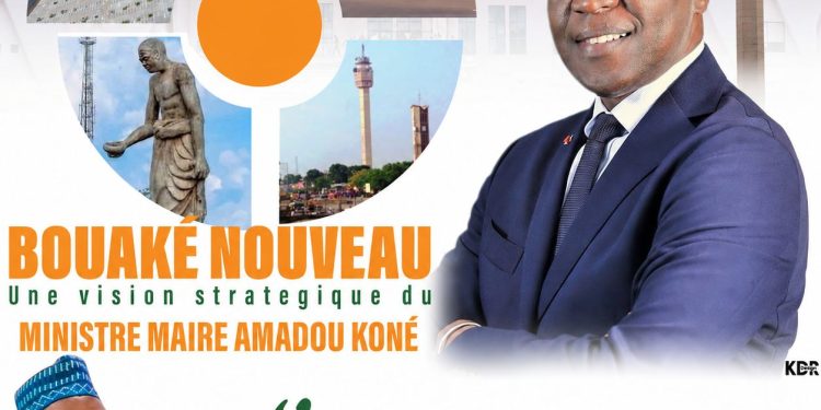 BOUAKÉ NOUVEAU : UNE VISION STRATÉGIQUE DU MINISTRE-MAIRE AMADOU KONÉ