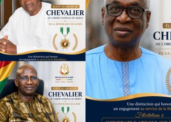 Guinée : Distinctions et engagement au service de la République