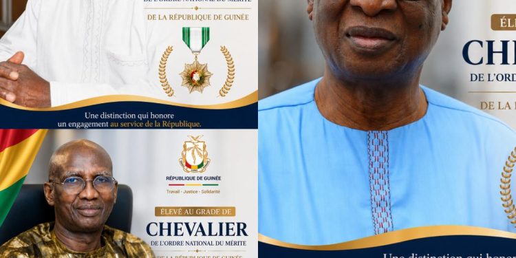 Guinée : Distinctions et engagement au service de la République