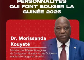 100 PERSONNALITÉS QUI FONT BOUGER LA GUINÉE 2026 : Dr Morissanda Kouyaté, une diplomatie guinéenne qui assume sa voix