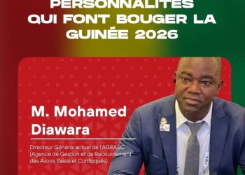 100 PERSONNALITÉS QUI FONT BOUGER LA GUINÉE 2026 : MOHAMED DIAWARA, UNE NOUVELLE DYNAMIQUE À LA TÊTE DE L’AGRASC