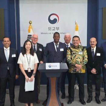 SÉOUL: Une rencontre diplomatique au Ministère des Affaires Étrangères de la République de Corée