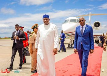 Guinée-Gambie : le Président Adama Barrow reçu à Conakry pour renforcer les liens entre les deux pays