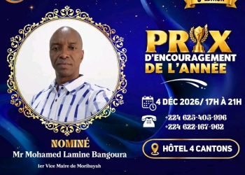 Distinction : Mohamed lamine Bangoura honoré pour son engagement au service de la communauté