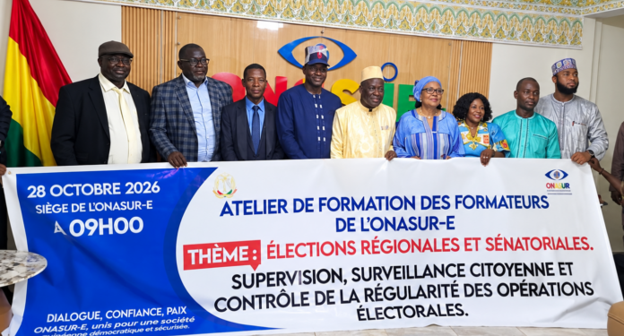 Guinée : l’ONASUR-E forme ses superviseurs en prélude aux élections régionales et sénatoriales