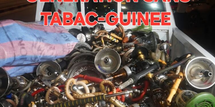 Lutte contre la chicha : l’Association ‘’Génération Sans Tabac’’ salue la décision du Parquet Général de Conakry